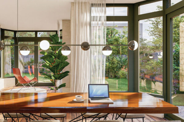 Brederoodseweg 106 woningrenovatie Santpoort Zuid serre interieur