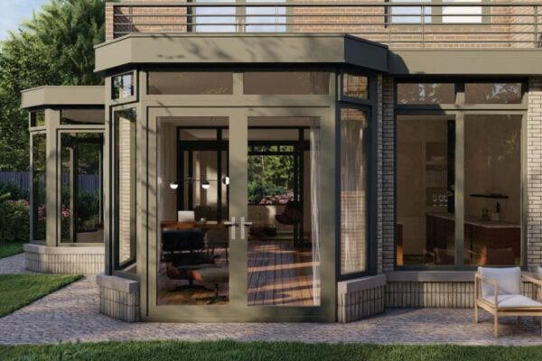 Brederoodseweg 106 woningrenovatie Santpoort Zuid serre